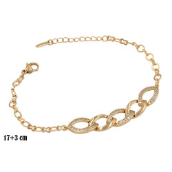 Bransoletka Xuping pozłacana 18k - MF38609